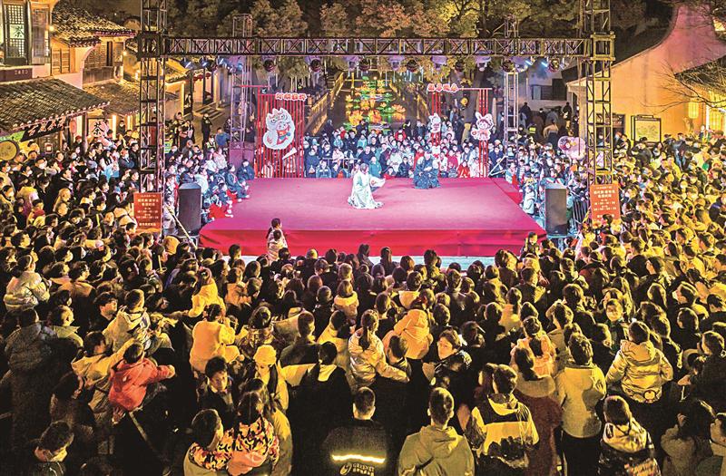 無錫47家景區春節免費開放“東風暖” “人從眾”的煙火氣回來了！