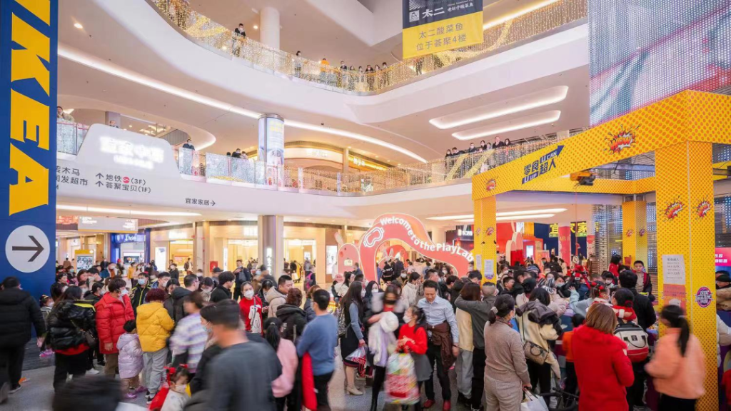 錫山丨勁銷超9000萬！春節期間，無錫市民來這家商場報復性消費