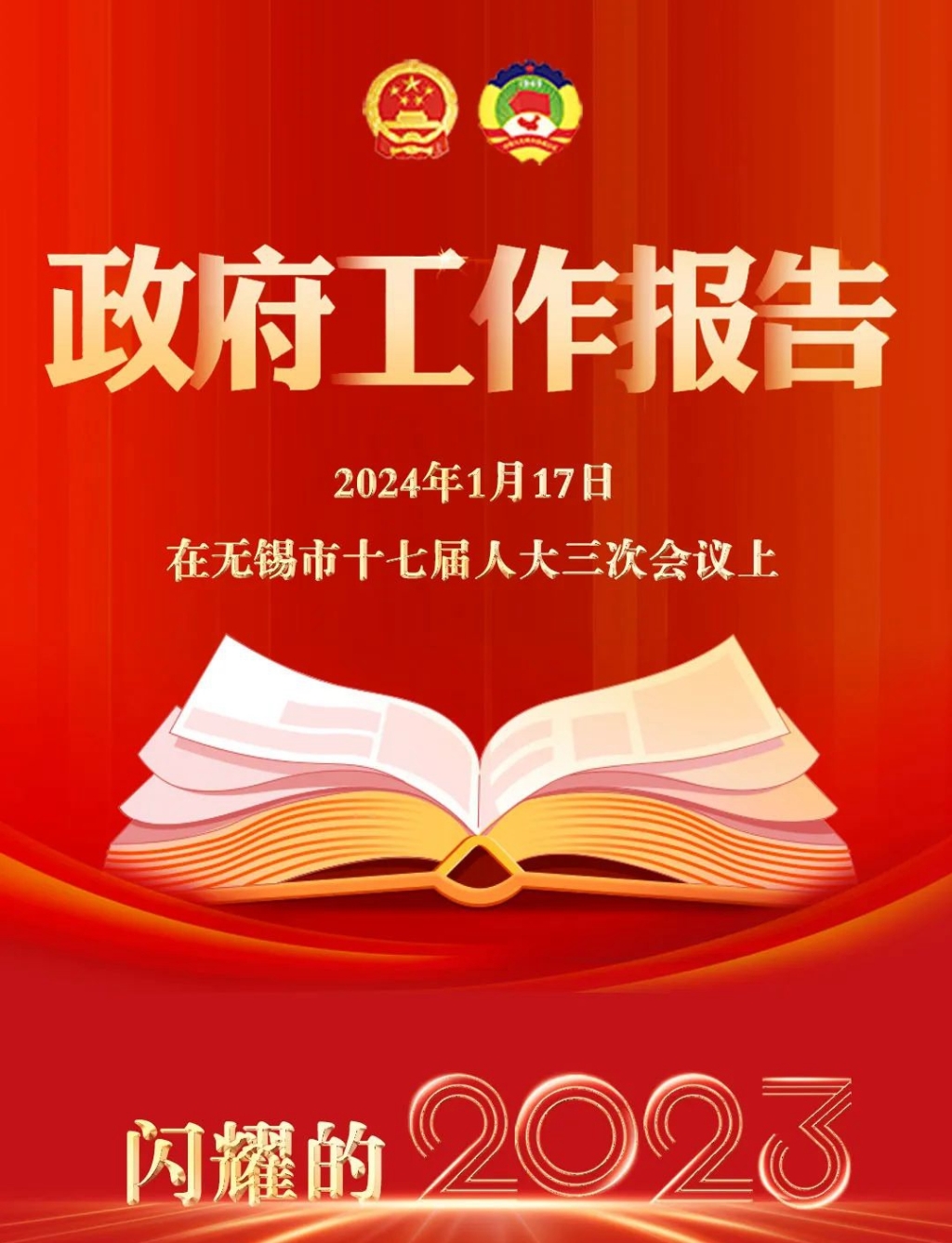 2023→2024！無(wú)錫，報(bào)告！